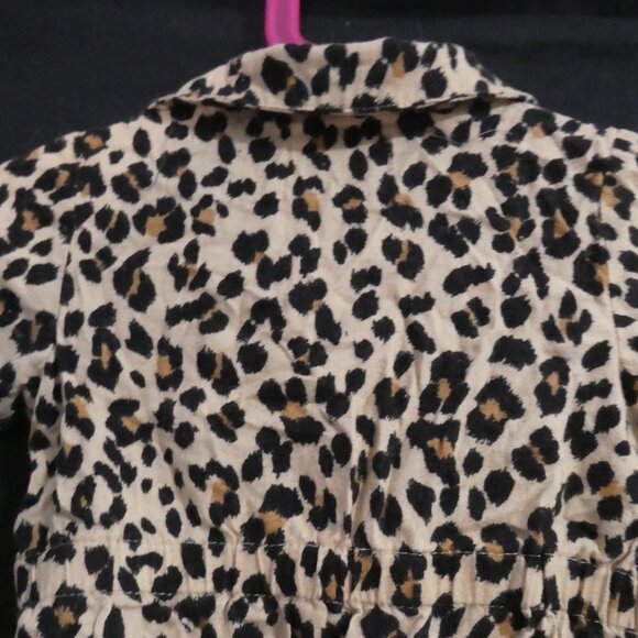 OLD NAVY | 18-24 months | Leopard Print Button-Up Short Sleeve Dress | NWOT - Picture 12 of 15